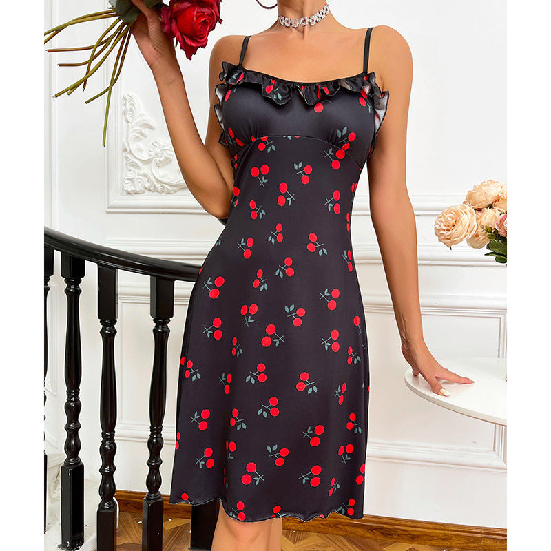 Cherry Heart Nightgown